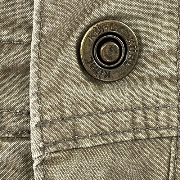 Kuhl Mens 38 Ramblr Cargo Outdoor Hiking Camping Shorts 5125 Beige READ FLAW‎ - Picture 6 of 16